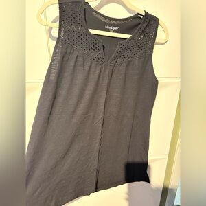 Women's Black Sleeveless Camisole
